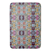 Floral Embroidery Pattern met prachtige bloemen Badmat (Voorkant Verticaal)