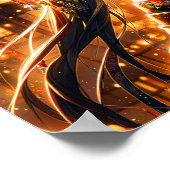 Floral Empress tijdens het Lantern Festival Poster (Hoek)