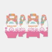 Floral- en ballonvaartsfestival bedankdoosjes (Uitgevouwen)