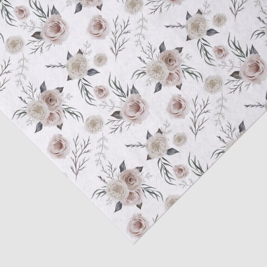 Floral- en botanische weefsels tissuepapier (Detail)