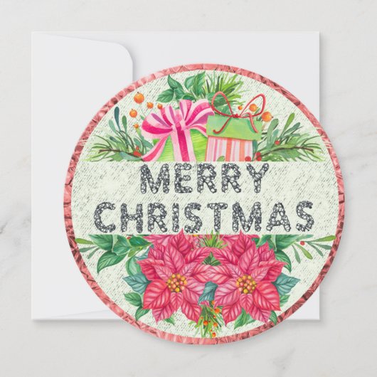 Floral en Cadeaus Kaart voor de pretronde (Voorkant)