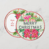 Floral en Cadeaus Kaart voor de pretronde (Voorkant / Achterkant)