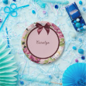 Floral en Dot Moederdag 7" Bord (Feest)