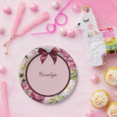 Floral en Dot Moederdag 7" Bord (Feest)