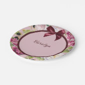 Floral en Dot Moederdag 7" Bord (Gekanteld)