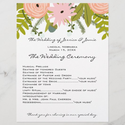 Floral en fauna (Voorkant)