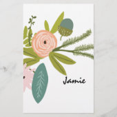 Floral en fauna briefpapier (Voorkant)