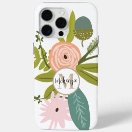 Floral en fauna iPhone 15 pro max hoesje
