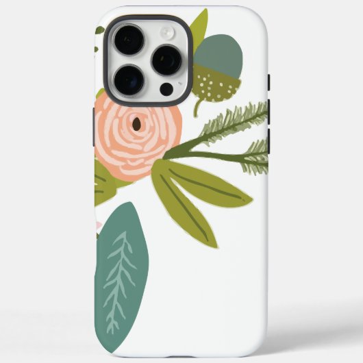 Floral en fauna Case-Mate iPhone case (Achterkant)