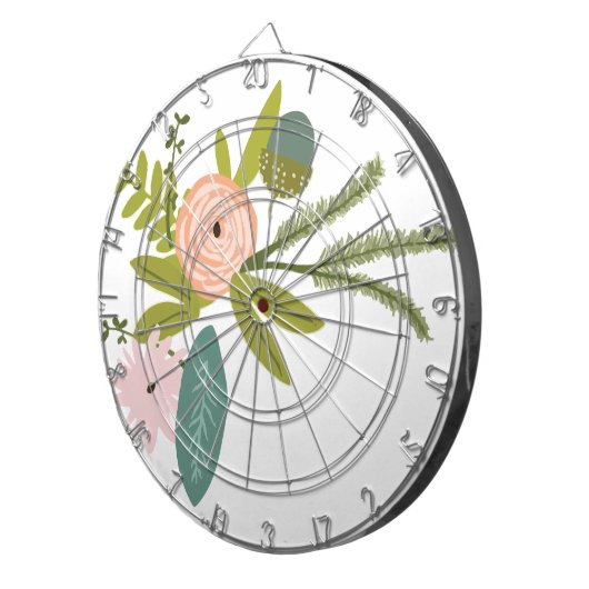 Floral en fauna dartbord (Voorkant Rechts)