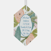 Floral en fauna glas ornament (Voorkant Rechts)