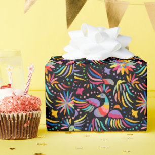 Floral en glamour naadloos patroonmodern cadeaupapier