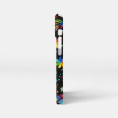 Floral en glamour naadloze zomer iPhone hoesje (Linkerkant)