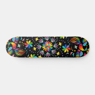 Floral en glamour naadloze zomer persoonlijk skateboard