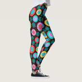 Floral en kleurrijke Leggings (Rechts)