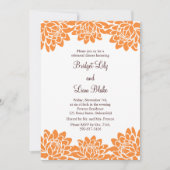 Floral en Moderne repetitie Kaart (Voorkant)