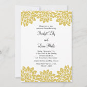 Floral en Moderne repetitie Kaart (Voorkant)