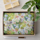Floral en Monarch Weefselpapier Tissuepapier (Geschenk)