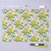 Floral en Monarch Weefselpapier Tissuepapier (Craft)