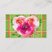 Floral en Pset Visitekaartje (Voorkant)