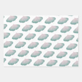 Floral en vlinder inpakpapier vel (Voorkant 3)