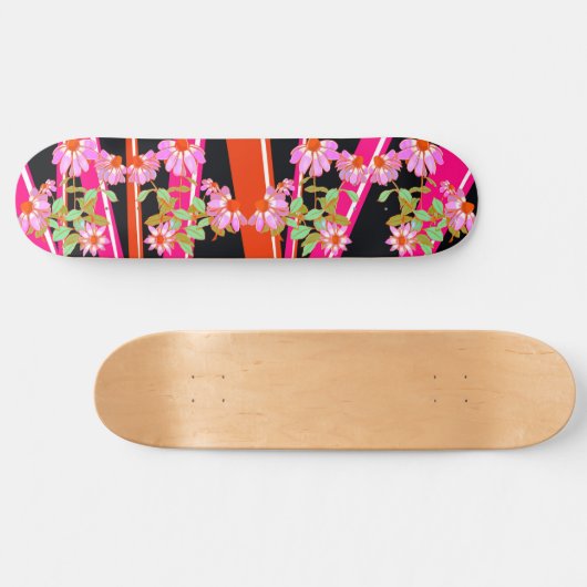 Floral Energy Skateboard (Horizontaal)