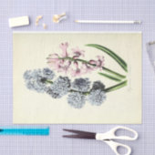 Floral Ephemera Decoupage Blauw en Roze Tissuepapier (Craft)