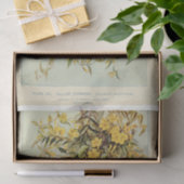 Floral Ephemera Decoupage Jasmine Zonnebloemen Tissuepapier (Geschenk)