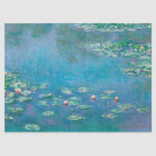 Floral Ephemera Decoupage Monet Water Lelies Tissuepapier