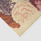 Floral Ephemera Decoupage Paarse Wit Roze Tissuepapier (Detail)