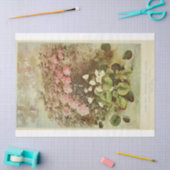 Floral Ephemera Decoupage Roze Hortensia's Tissuepapier (Craft)