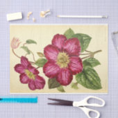 Floral Ephemera Decoupage Roze Tissuepapier (Craft)
