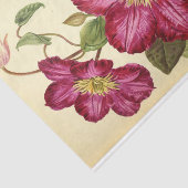 Floral Ephemera Decoupage Roze Tissuepapier (Detail)