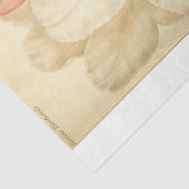 Floral Ephemera Decoupage Roze Witte Rhododendron Tissuepapier (Detail)