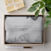 Floral Ephemera Decoupage Zwart Wit pioen Tissuepapier (Geschenk)