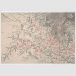 Floral Ephemera-meubelpapier Tissuepapier