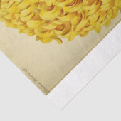  Floral Ephemera ontkoppeling Gele bloemen Tissuepapier (Detail)
