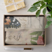 Floral Ephemera-ontkoppeling Tissue Tissuepapier (Geschenk)