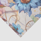 Floral Ephemera Steampunk ontkoppeling Tissuepapier (Detail)