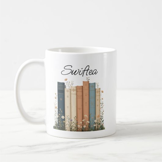 Floral Eras "Swiftea" Accent Coffee Mok [Taylor er (Links)