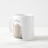 Floral Eras "Swiftea" Accent Coffee Mok [Taylor er (Voorkant links)