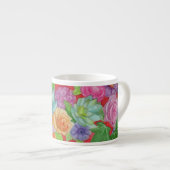 Floral Espresso Cup Kleine Tea Party Espresso Kop (Voorkant rechts)