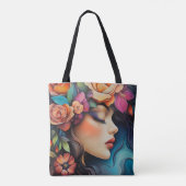 Floral Essence Tote Bag (Achterkant)