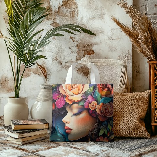 Floral Essence Tote Bag