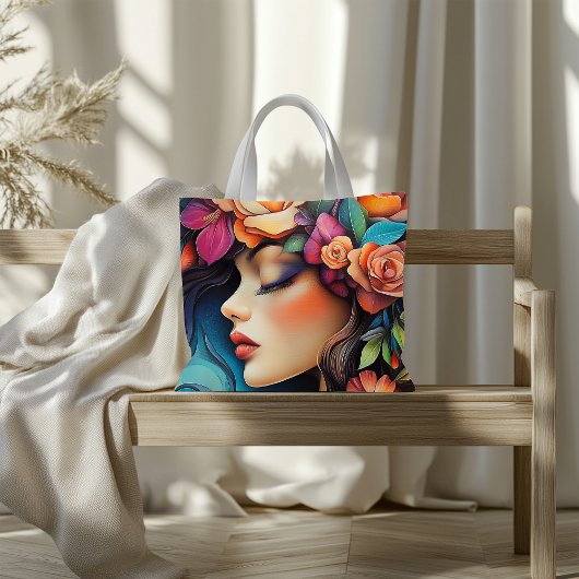 Floral Essence Tote Bag