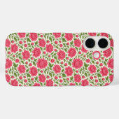 Floral esthetische weelderige roze pioenen Case-Mate iPhone case (Achterkant (horizontaal))