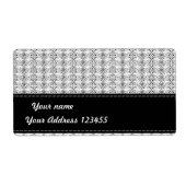 Floral Etiket (Voorkant)