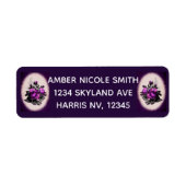 Floral Etiket (Voorkant)