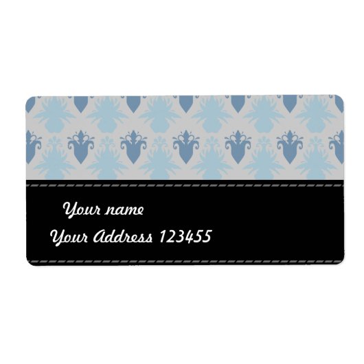 Floral Etiket (Voorkant)