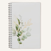 Floral Eucalyptus Design Notitieboek (Voorkant)
